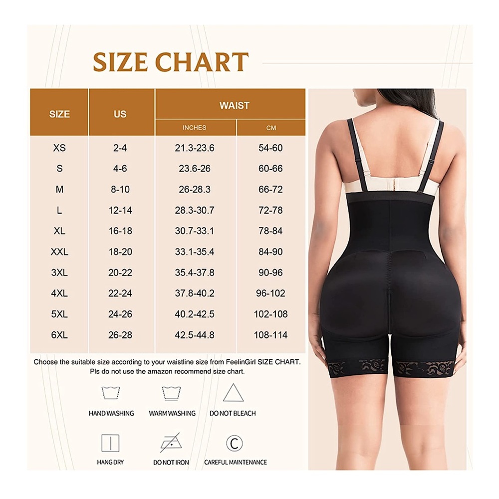 🆕Seamless Firm Triple Faja Plus Size Thigh Slimmer Tummy Control Body Shaper - Picture 3 of 3